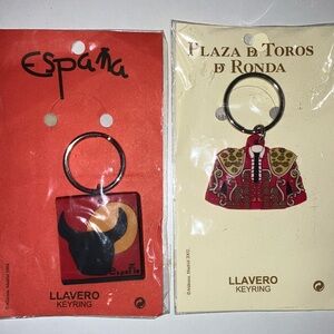 Vintage Espana Keychains (2) in Original Package